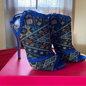 Faydra dress sanders royal blue 8.5